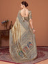 Vasthrlay Kalamkari Printed Unstitched Hs Ethnic Wear