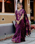 Vasthrlay Organza Designer Unstitched Saree