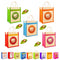 RED WIND Reusable Jute Gift Bags with Zip Closure