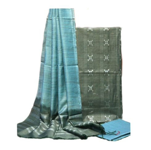 Vasthrlay Bhagalpuri Unstitched Saree