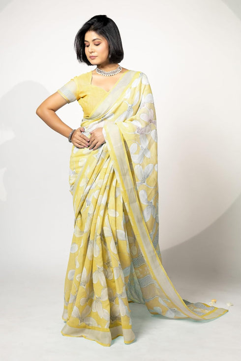 Vasthrlay Fashion Cotton Printed Ethnic Wear