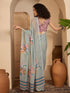 Vasthrlay Banarasi Weaving Mint Saree
