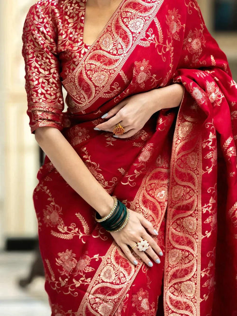 VasthrlayWedding Mehndi Saree