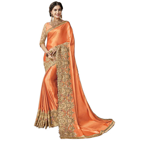 Vasthrlay Lycra Malai Embroidery Ethnic Wear