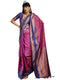 Vasthrlay Striped Tassels Unstitched Designer Ethnic Wear