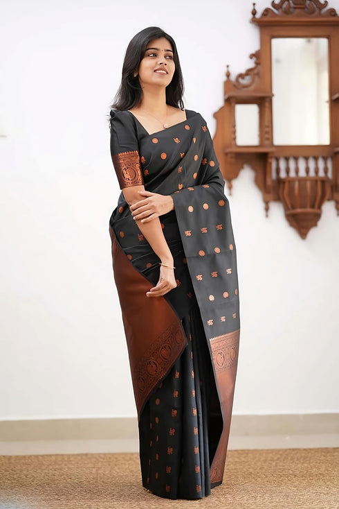 Vasthrlay Pink Kanjivaram Unstitched Saree
