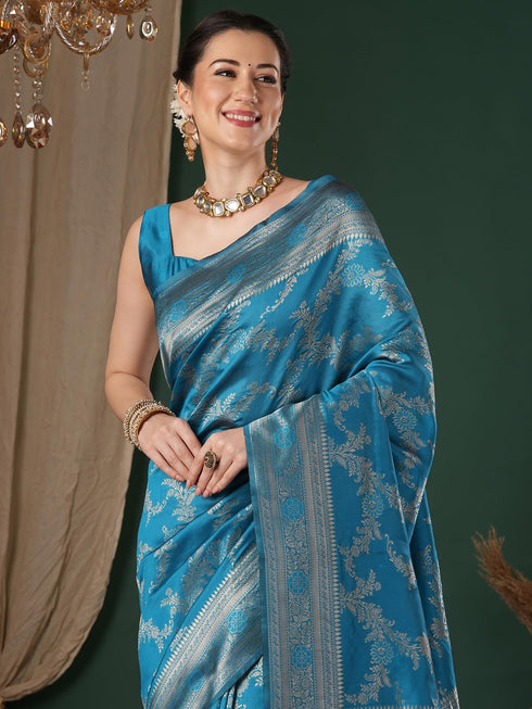 Vasthrlay Kanjivaram Woven Blouse Ethnic Wear