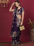 Vasthrlay Banarasi Weaving Red Saree