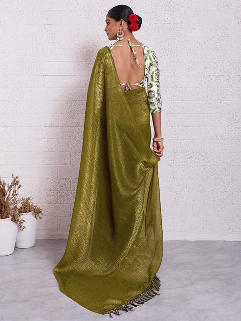 Vasthrlay Unstitched Tassels Latkans Sum Ethnic Wear