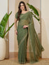 Vasthrlay Georgette Embroidered Unstitched Jr Ethnic Wear