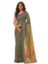 Vasthrlay Printed Lemon Yellow1 Yellow Saree