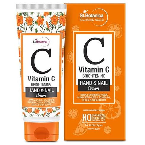 St.Botanica Vitamin C Brightening Hand & Nail Cream