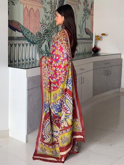 Vasthrlay Cotton Printed Unstitched Ethnic Wear