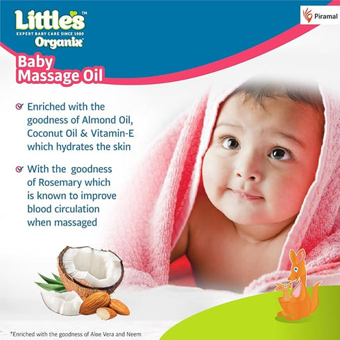 Little's Organix Baby Massage Oil