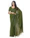 Vasthrlay Womens Sequence Unstitched Red Saree