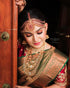 Vasthrlay Green Kanjivaram Wedding Saree