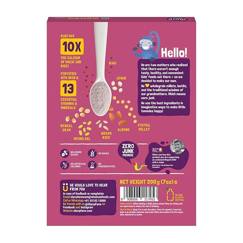 Slurrp Farm Sathu Maavu | 100% Natural Multigrain Health Mix