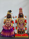 Breeze Handicrafts Traditional Marapachi Dolls – Balaji Padmavati Set with Dress