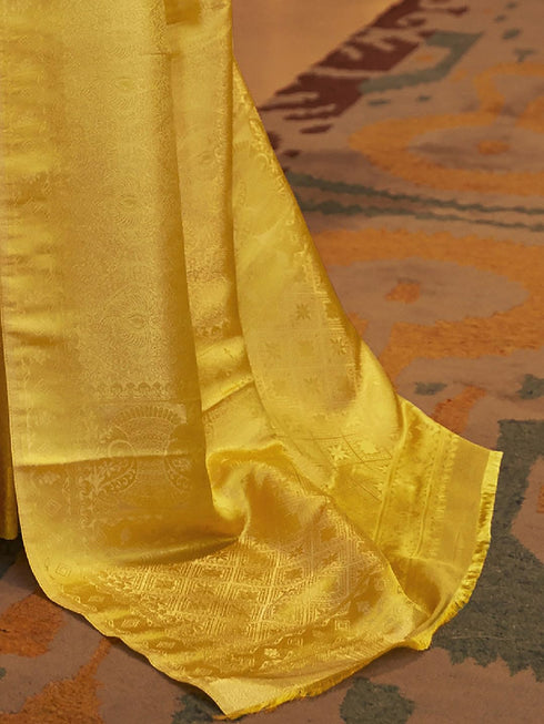 Vasthrlay Banarasi Unstitched Saree