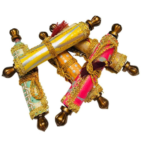 10 Multi Color Ethnic Scroll Style Shagun Envelope