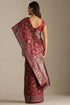 Vasthrlay Maroon Tussar Floral