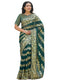 Vasthrlay Georgette Printed Orange Saree