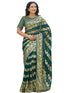 Vasthrlay Georgette Printed Orange Saree