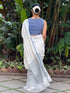 Vasthrlay Elegant Off White Contrast Lightweight