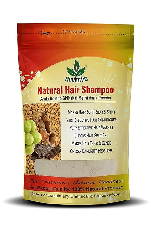 Havintha - Natural Herbal Powder Shampoo for Hair - 4 Types Shampoo