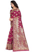 Vasthrlay Firozi Green Kanjivaram Saree