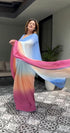 VasthrlayPrinted Georgette Unstitched Paddiiing Multicolour Free Ethnic Wear