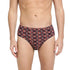 Dixcy Scott Men's Cotton Printed Regulart Fit Solid Brief