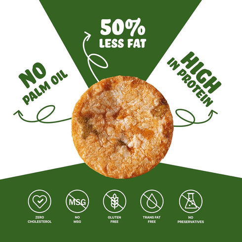 BRB Rice Popped Chips | Jalapeño & Tomato 54gm Pack