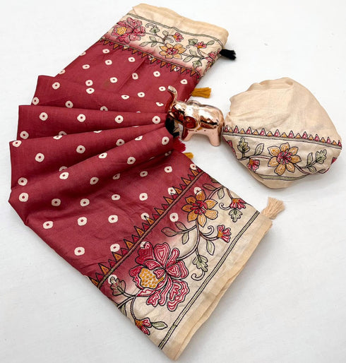 Vasthrlay Bandhani Embroidery
