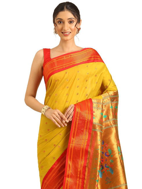 Vasthrlay Paithani Bottle Saree