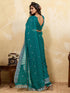 Vasthrlay Chiffon Striped Unstitched Sum Ethnic Wear