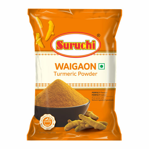 Suruchi Waigaon Turmeric Powder 50g Authentic Waigaon Haldi