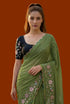 Vasthrlay Georgette Unstitched Saree