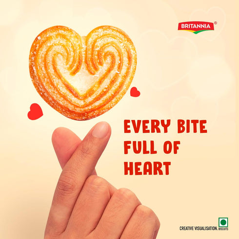 Britannia Little Hearts Biscuits
