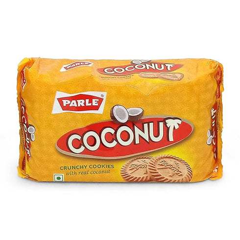 Parle Crunchy Cookies With Real Coconut Biscuit 150gm