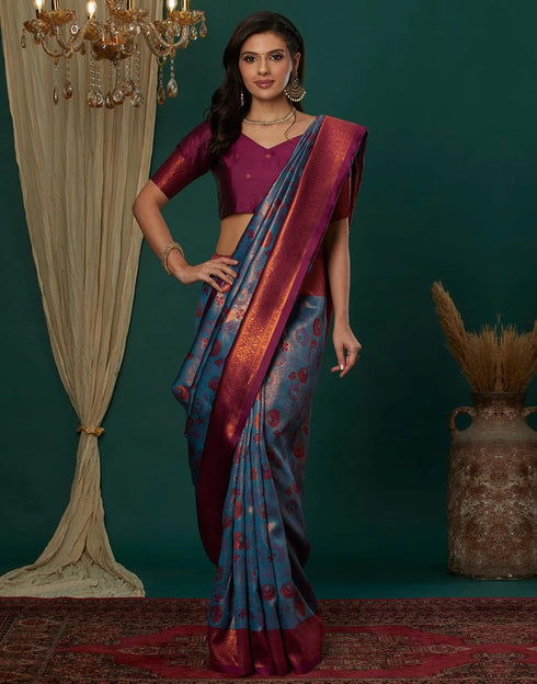 Vasthrlay Banarasi Traditional Saree