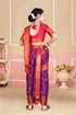 Vasthrlay Paithani Maharashtrian Contrast Traditional
