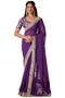 VasthrlayEmbroidered Unstitched Saiyaara Gold Free Ethnic Wear