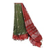 Vasthrlay Grey Bhagalpuri Unstitched Saree