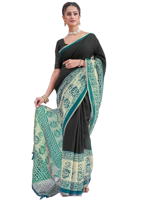 Vasthrlay Abstract Printed Unstitched Hs Ethnic Wear