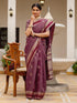 Vasthrlay Banarasi Weaving Unstitched Teal Saree