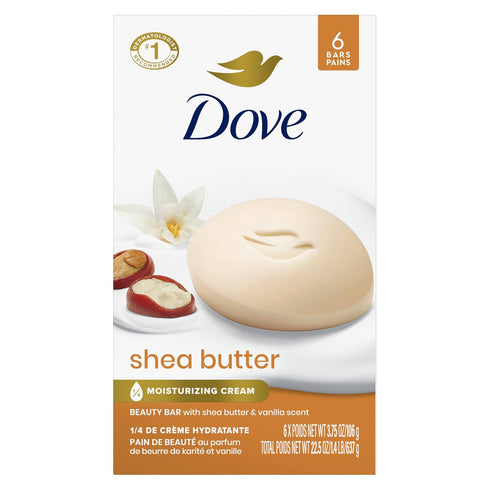 Dove Beauty Bar Soap Pack Of 6
