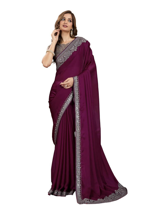 Vasthrlay Embroidery Unstitched Beige Ethnic Wear