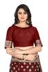 VasthrlayWomen's Maroon Kanchipuram Saree