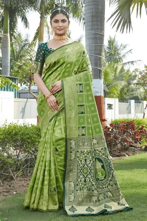 Vasthrlay Banarasi Kanjivaram Printed Az Ys Houseful Ethnic Wear